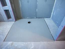 Floor Level Shower With Qboard