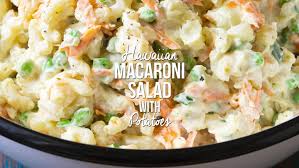 hawaiian macaroni salad recipe with