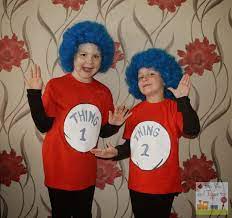 make thing 1 and thing 2 costume
