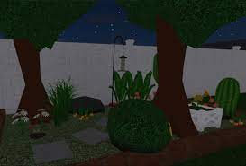 Bloxburg Secret Garden Backyard Idea In