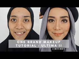 one brand makeup tutorial ultima ii
