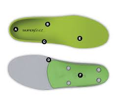 performance green insole by superfeet