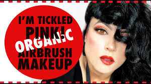 review tickled pink airbrush makeup