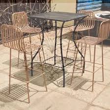 Bar Dining Table Chair Set 001 Size