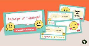 synonym interactive resource