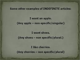 French definite article (french essentials lesson 7). Indefinite Articles Les Articles Indfinis Unlike Definite Articles