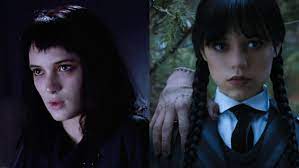 Lydia deetz and wednesday addams