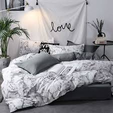 Charcoal Gray Duvet Cover Double Bed