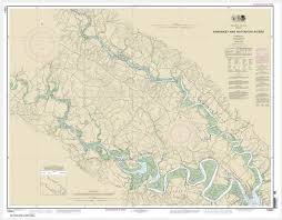 Pamunkey And Mattaponi Rivers Chart 12244