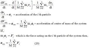 Acceleration Of Center Of Mass