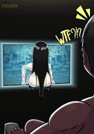 Sadako, Horny Ghost comic porn - HD Porn Comics