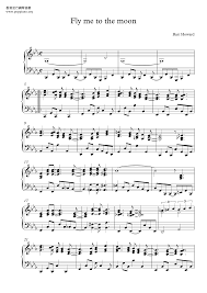 Fly me to the moon was written in the year 1954 by american songwriter bart howard. Frank Sinatra Fly Me To The Moon Sheet Music Pdf Free Score Download