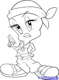 34+ gangster coloring pages for printing and coloring. Gangsta Tweety Bird Coloring Pages Coloring Home