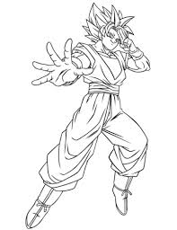 What is the eye color of a super saiyan supposed to be? 34 Free Dragon Ball Z Coloring Pages Printable