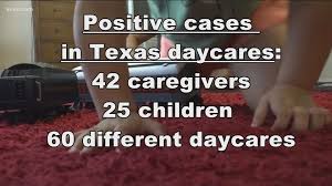 Unfortunately, being a caregiver for a family member comes at a cost. 42 Caregivers 25 Children With Confirmed Covid 19 Cases Across 60 Licensed Child Care Operations In Texas Kvue Com