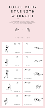 20 minute total body strength workout