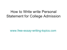 Writing the Personal Statement   OT   Pinterest   College  School     Image titled Write a Personal Statement for a Scholarship Step  