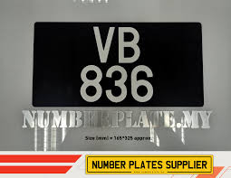 Acrylic plastic sheet & products. 7x13 Car License Plate With Plate Cover Jpj Standard Car Number Plate Lazada