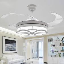 Outdoor Rs Lighting 42 Inch Ceiling Fans And Lights 36w Led Third Gear Light Retractable Of