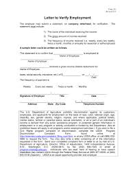 employment verification letter 17