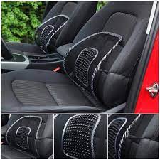 Polyester Car Seat Back Rest Lumbar Support