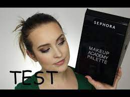 sephora makeup academy palette