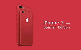 Hd Wallpaper Apple 2017 Iphone 7 Red