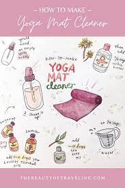 diy yoga mat spray how to make mat