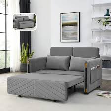 ucloveria velvet sofa bed 54 modern