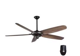 Indoor Bronze Ceiling Fan With Remote