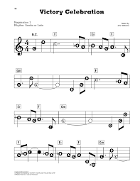 1 piano, 4 hands sheet music book by john williams: John Williams Victory Celebration From Star Wars Sheet Music Pdf Notes Chords Film Tv Score E Z Play Today Download Printable Sku 445633