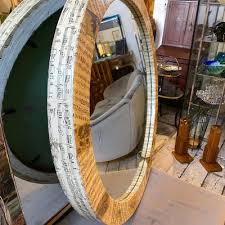 Hand Crafted Round Wall Mirror