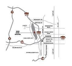 Maps Directions Rose Bowl Stadium