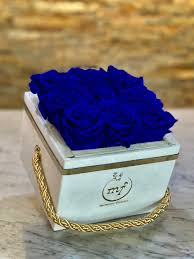 infinity blue roses 24 hours flower