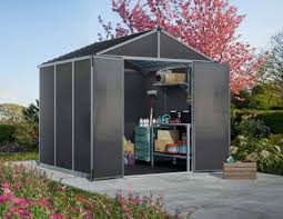 rubicon 8 x 8 plastic shed with floor