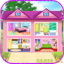dream doll house decorating game for