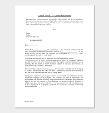 Internship Appointment Letter 17 Letter Samples Formats