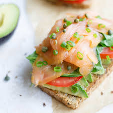 This creamy spread can be prepared in just minutes! 5 Minute Healthy Avocado Toast With Smoked Salmon Two Healthy Kitchens