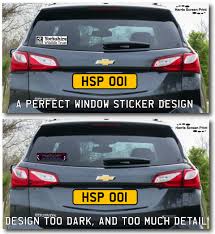 A Guide To Car Window Stickers Uk