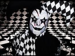 evil jester clown makeup tutorial