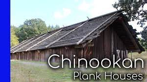 chinookan plank houses native