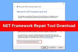 net framework repair tool to repair