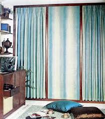 mid century curtains and ds