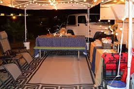 Tent Camping Camping Trailer