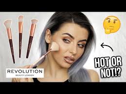 testing makeup revolution brushes full