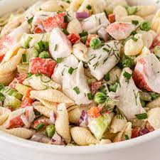 crab pasta salad real housemoms