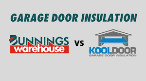 bunnings garage door insulation vs