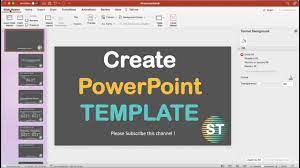 how to create a powerpoint template