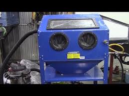 sand blasting cabinet from princess