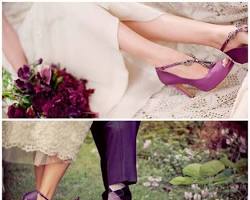 Immagine di Scarpe da sposa colorate